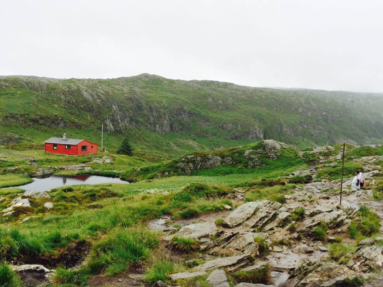 Vidden Trail between Floyen and Ulriken