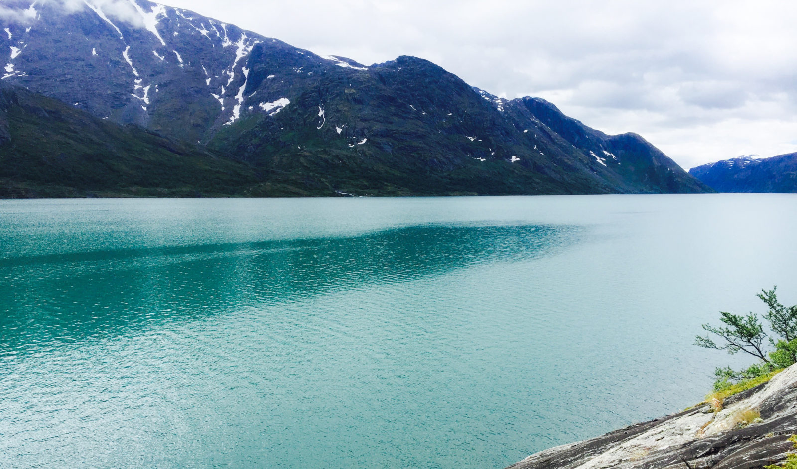 Hiking around Lake Gjende