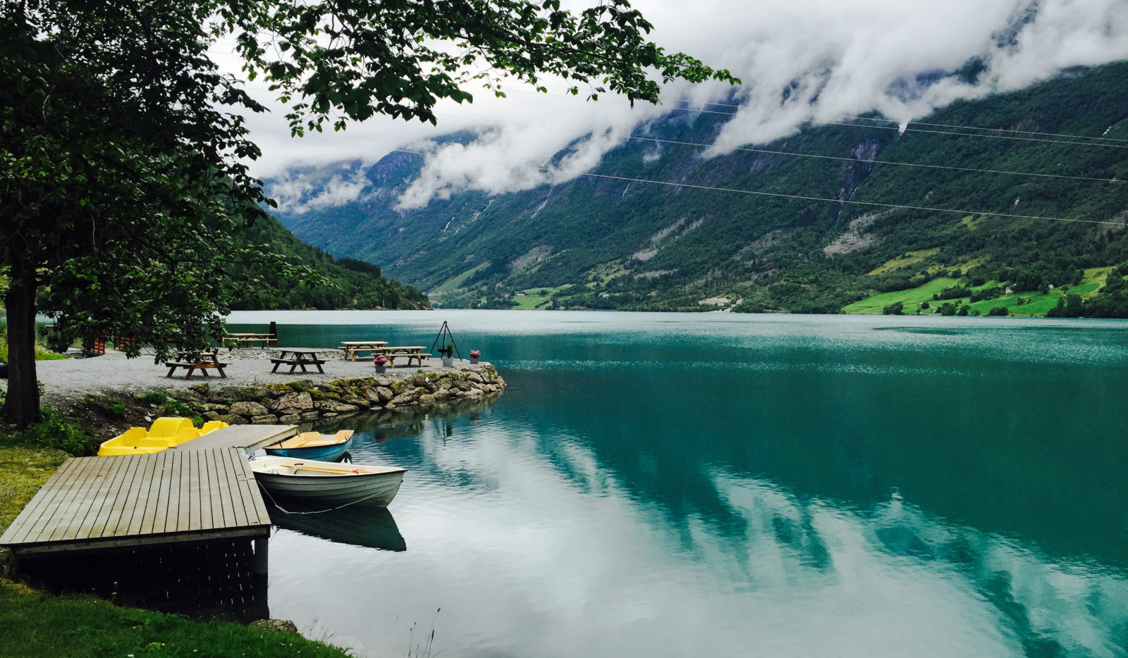 Lake Oldevatnet Camping