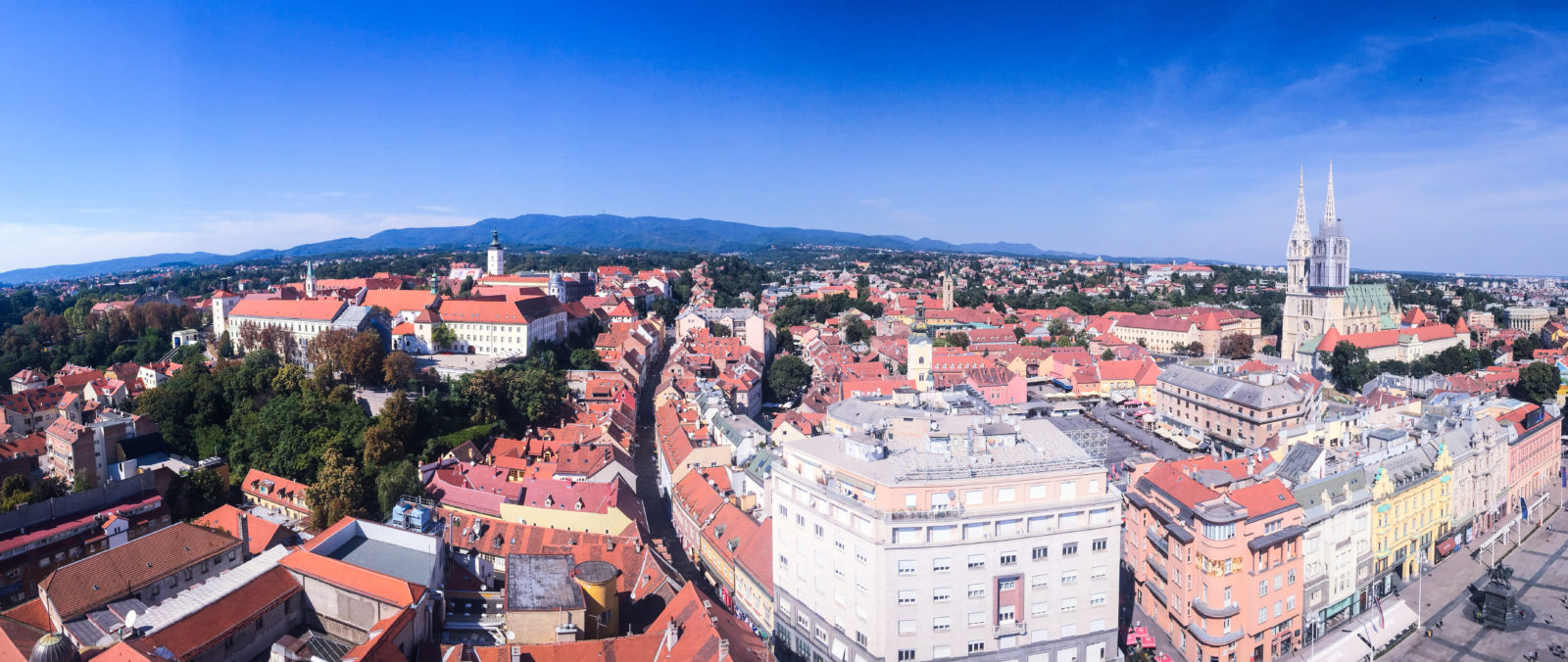 View from Zagreb Eye