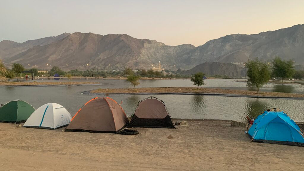 Camping in Hatta